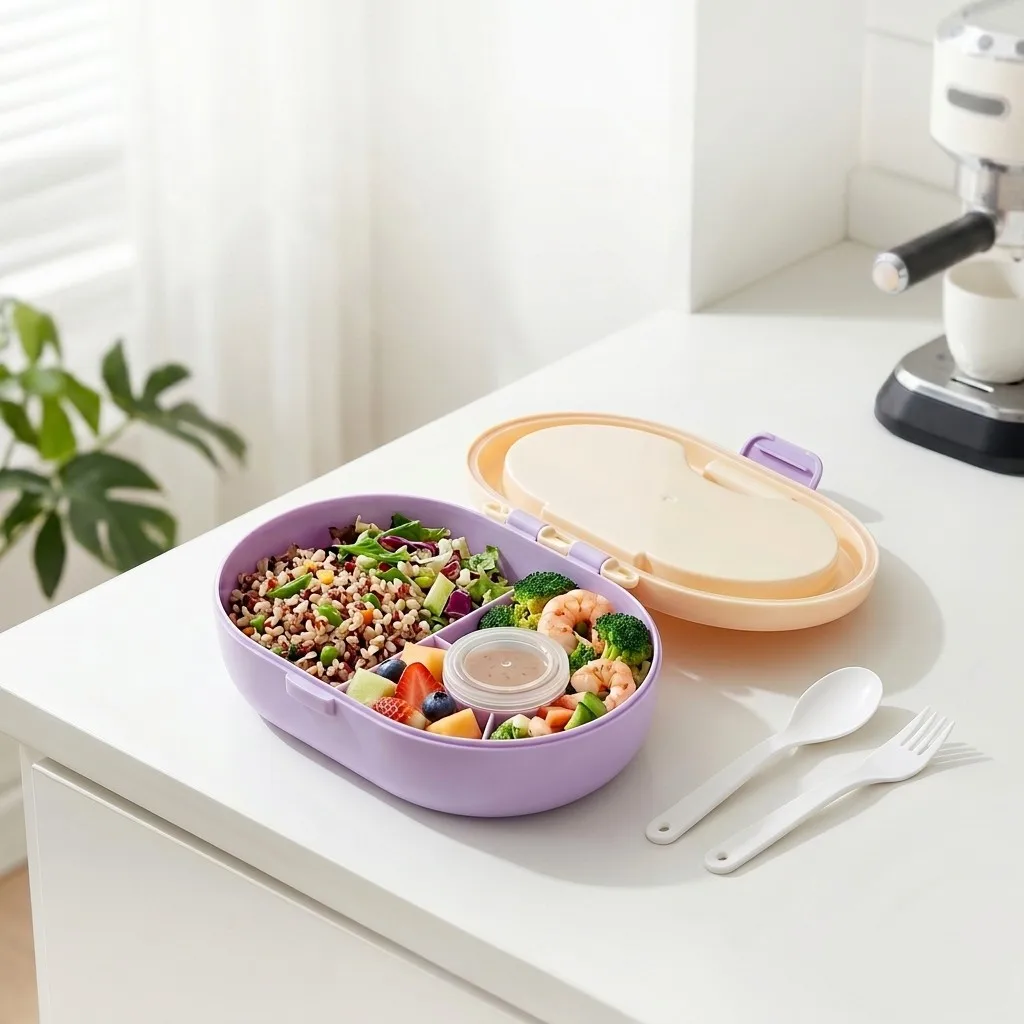 Draagbare plastic lunchbox voo - Meal Prep Or Prep Meal recensie en prijs