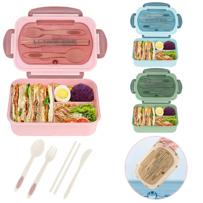 3 stks/1 st Bento Box lunchbox - Meal Prep Bowl recensie en prijs