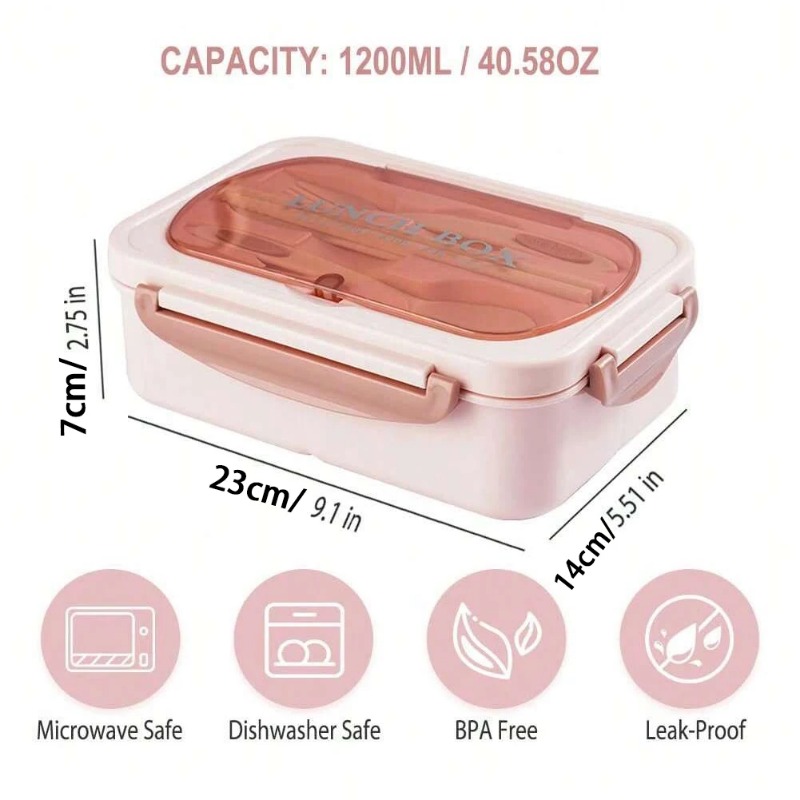 3 stks/1 st Bento Box lunchbox - Meal Prep Bowl recensie en prijs