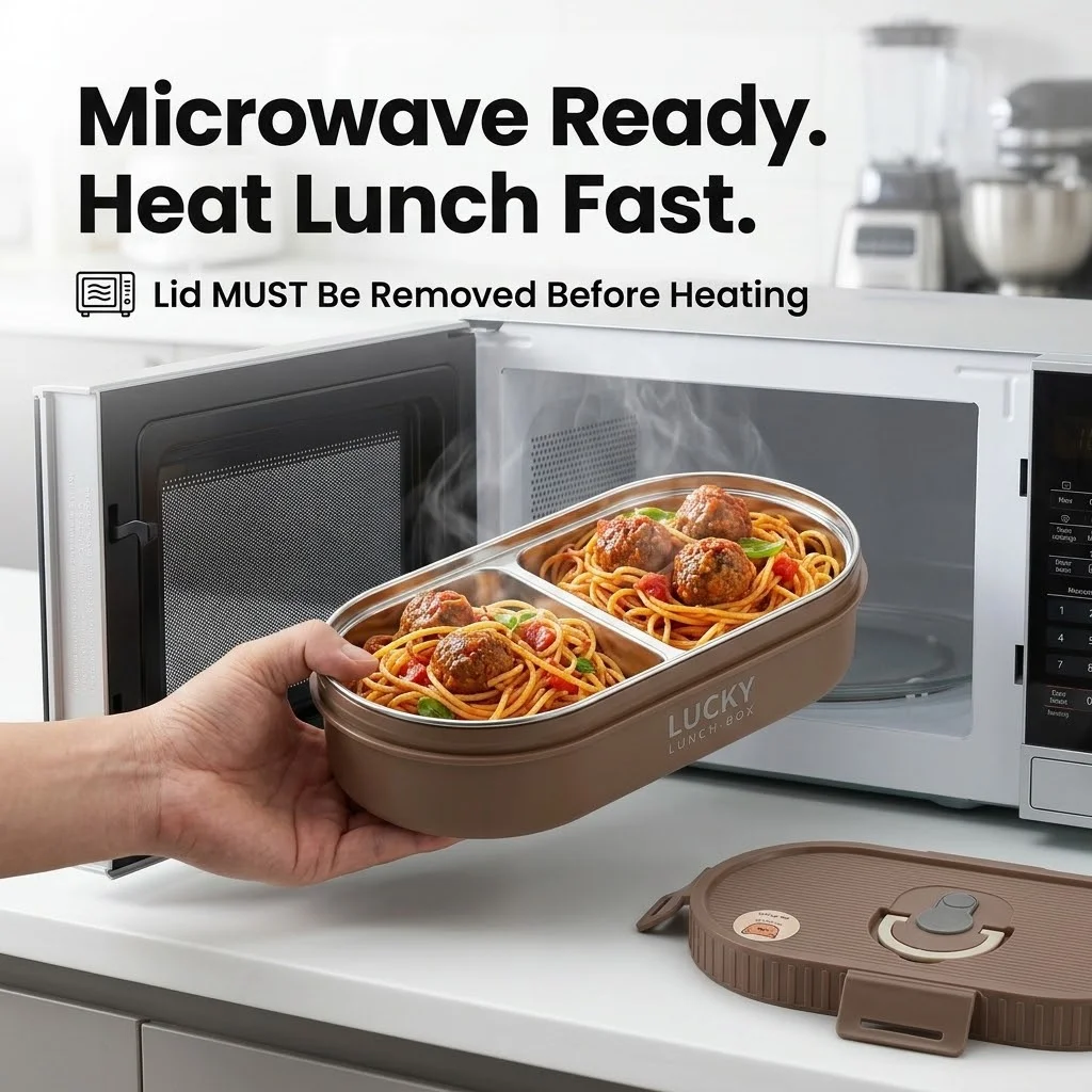 304 roestvrijstalen bentobox,  - Meal Prep Bowl recensie en prijs