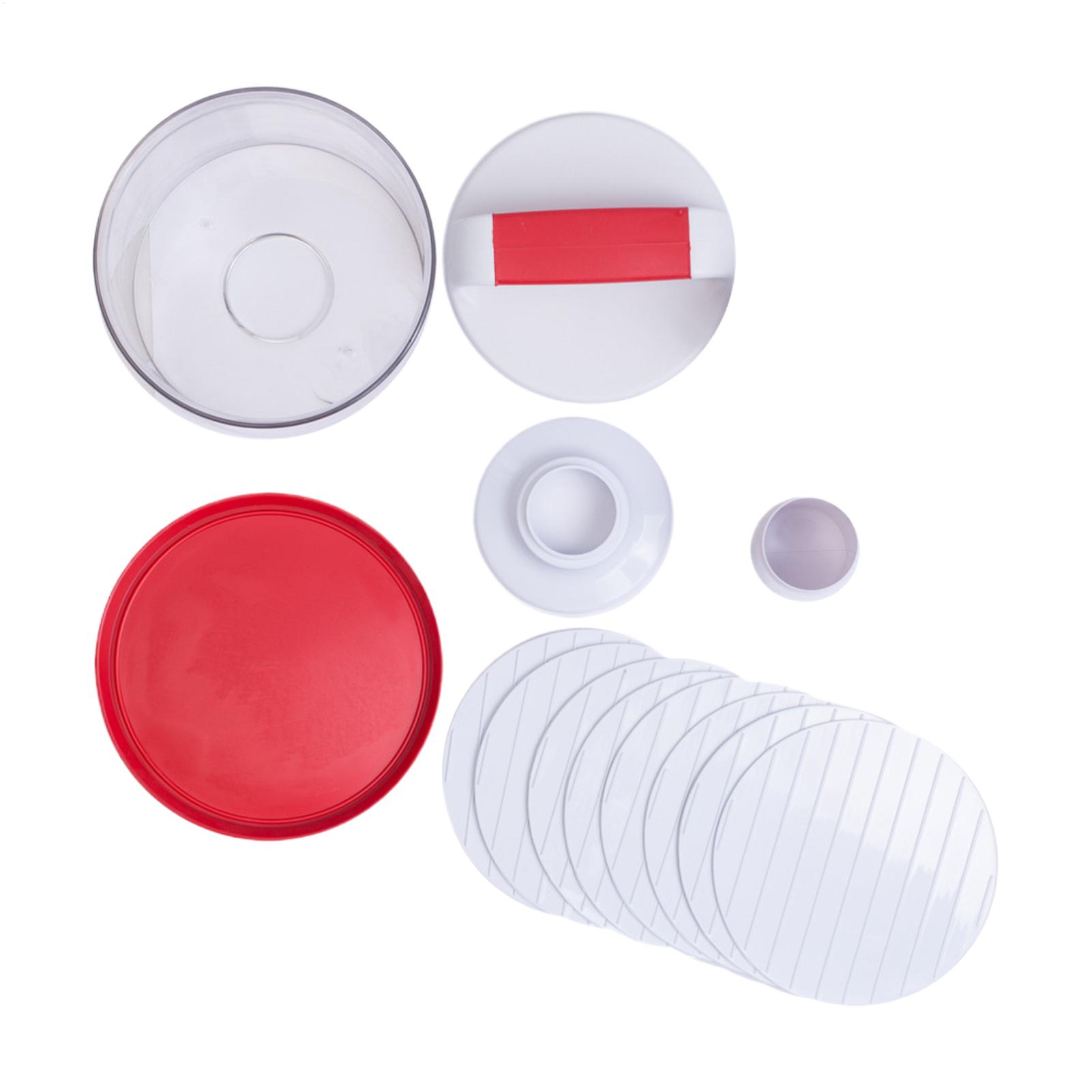 Hamburger Patty Maker Pers, an - Meal Prep Template recensie en prijs