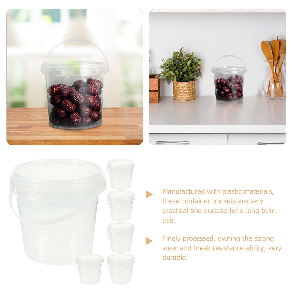 6 stuks doorzichtige, voedselv - Meal Prep With Rice recensie en prijs